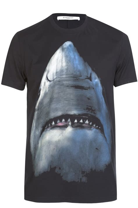 givenchy shark long sleeve shirt